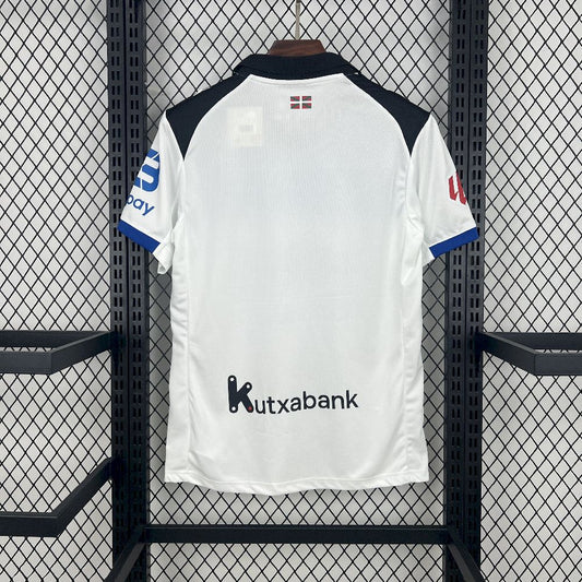 Camisola Deportivo Alaves 2025-26 Alternativa Branca Versão Adepto