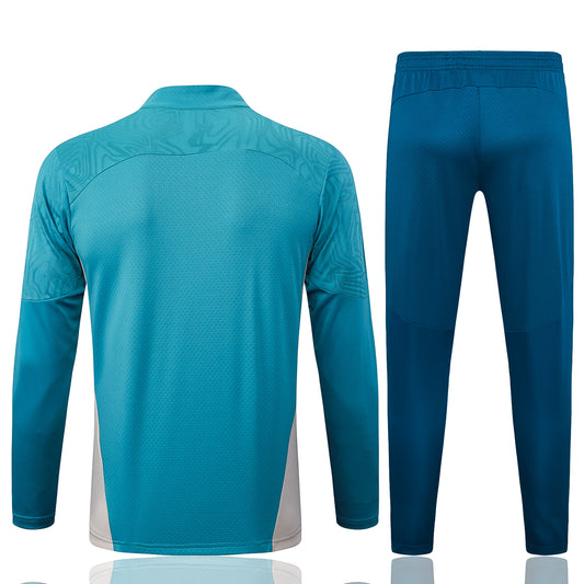 Fato de Treino Olympique Marselha 2024-25 - Camisola com Fecho