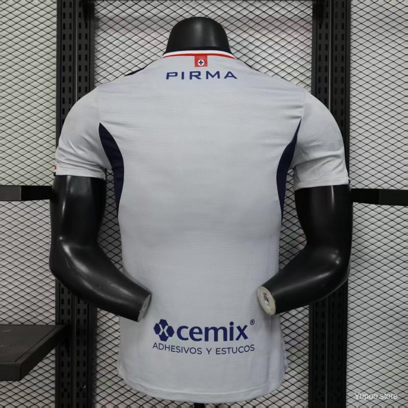 Camisola CD Cruz Azul 2025-26 Alternativa Branca Versão Jogador