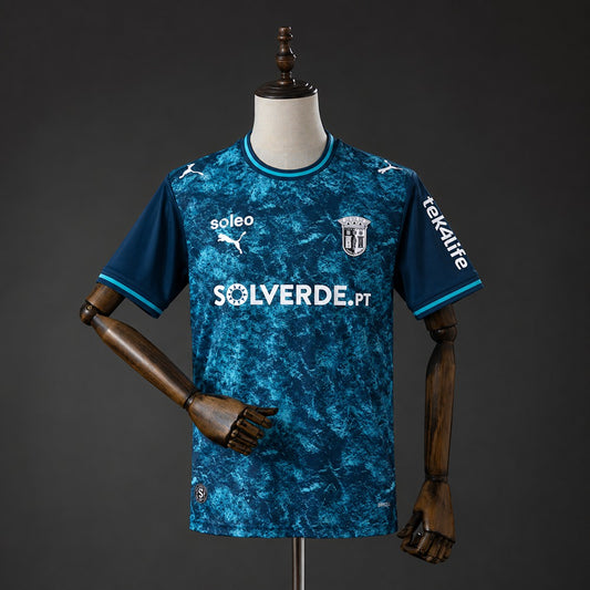 Camisola SC Braga 2026-27 Alternativa Azul Versão Adepto
