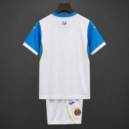 Kit Criança FC Villarreal 2026-27 Alternativo Branco