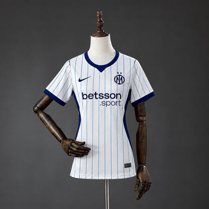 Camisola Inter Milão 2026-27 Alternativa Branca Versão Mulher