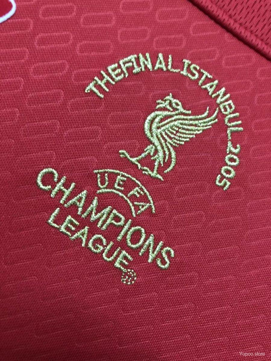 Camisola Manga Comprida LIV 2004-05 Principal Final UCL