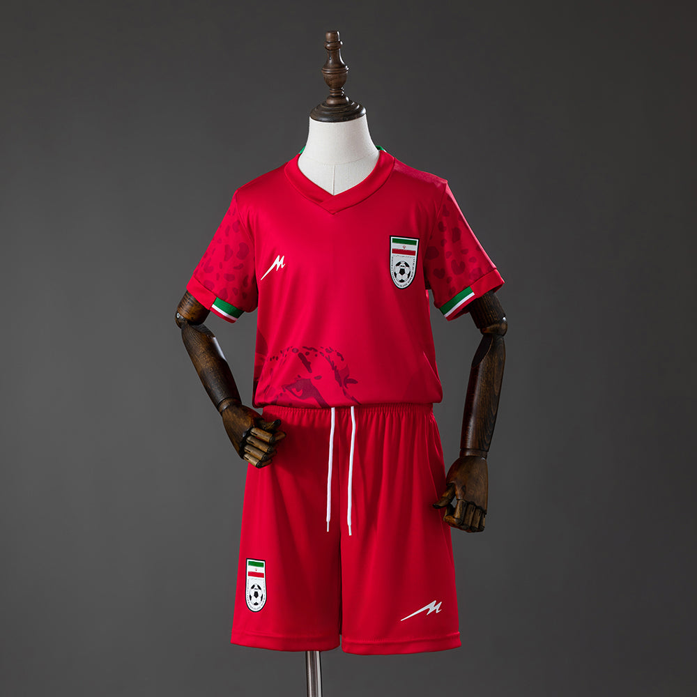 Kit Criança Irão 2026 Alternativa Vermelha