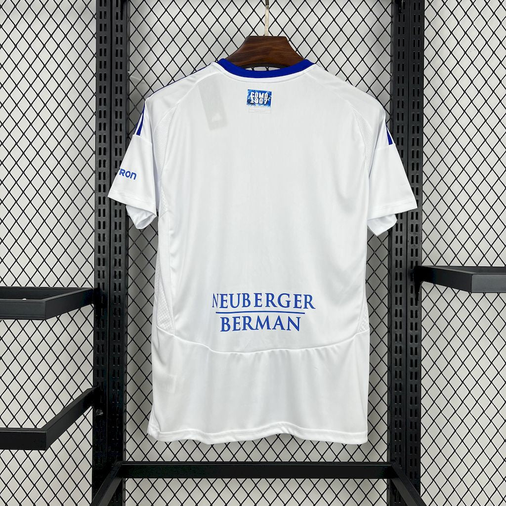 Camisola Como 1907 2024-25 Alternativa Branca Versão Adepto