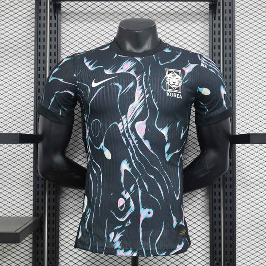 Camisola Coreia do Sul 2024 Alternativa Preta Versão Jogador