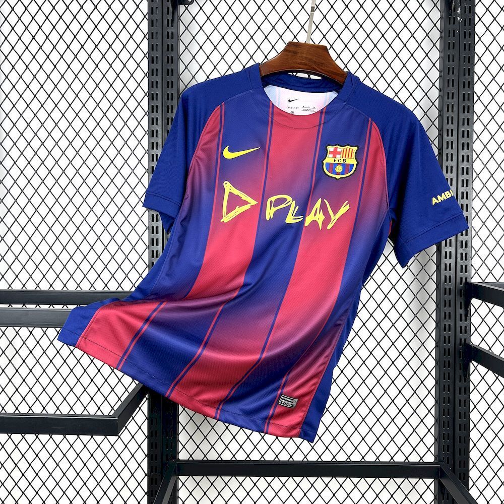 Camisola FC Barcelona 2025-26 Edição Ed Sheeran Versão Adepto
