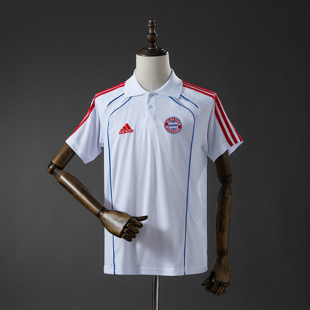 Polo FC Bayern Munique 2025-26 Branco