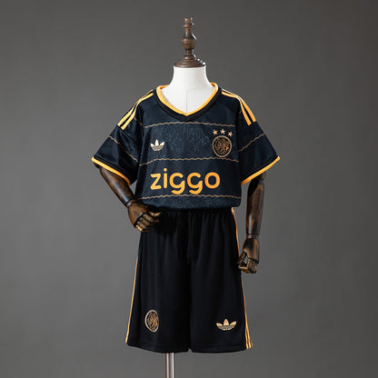 Kit Criança AFC Ajax 2026-27 Alternativo Preto