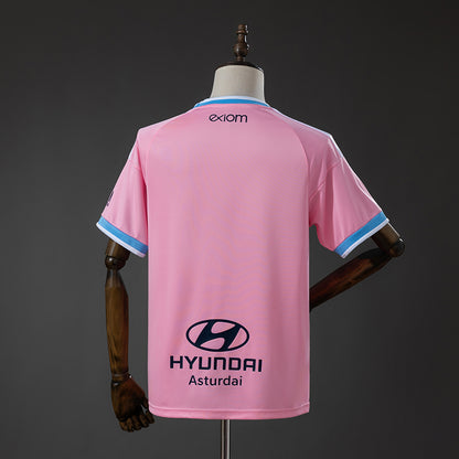 Camisola Real Oviedo 2026-27 Alternativa Rosa Versão Adepto