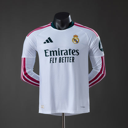 Camisola Manga Comprida Real Madrid CF 2026-27 Principal Jogador