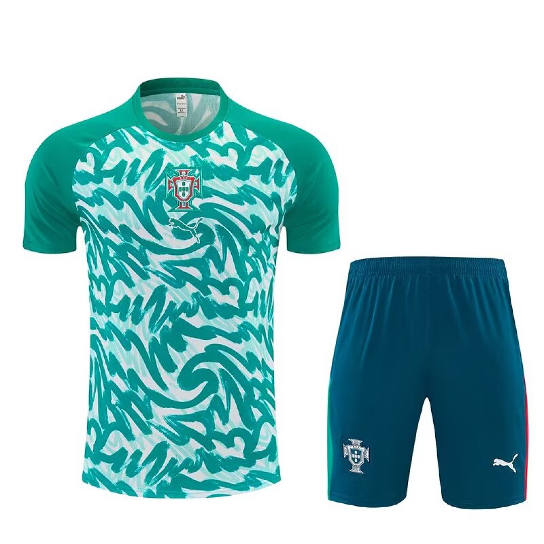 Kit Treino Camisola Portugal 2026 Verde