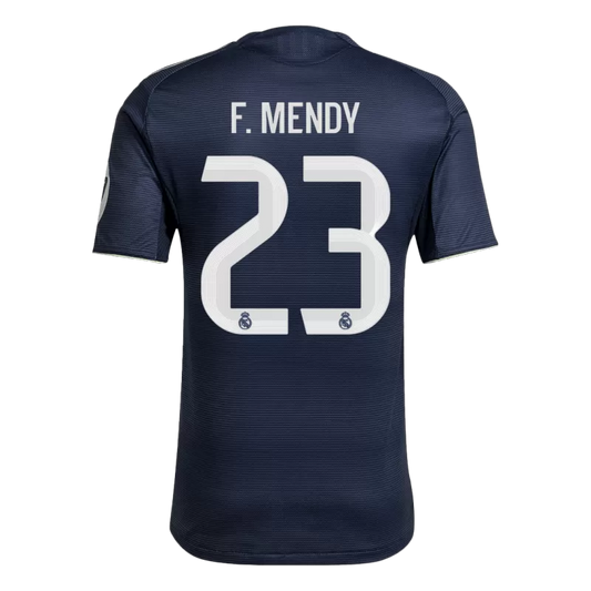 Camisola Real Madrid CF 2025-26 Alternativa Azul Escura Versão Adepto F. MENDY #23