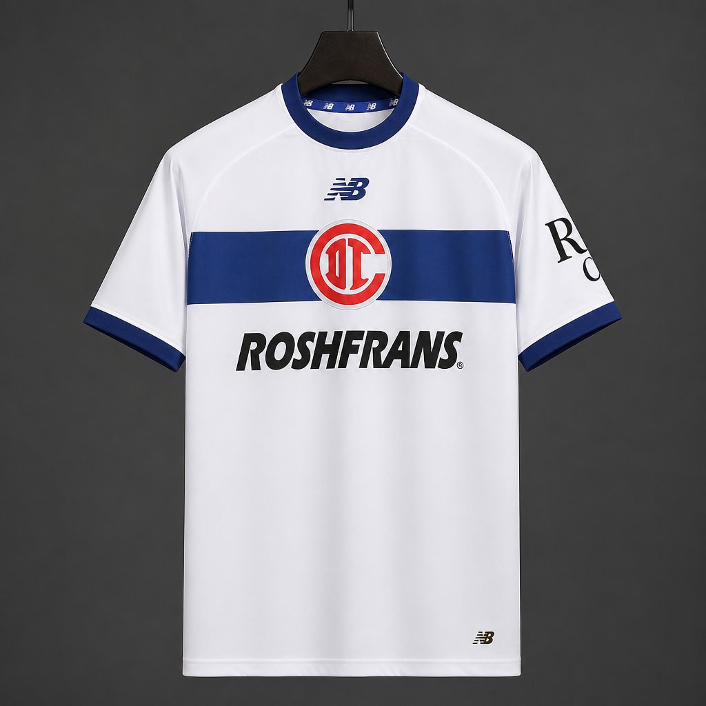 Camisola Deportivo Toluca 2026-27 Alternativa Branca Versão Adepto