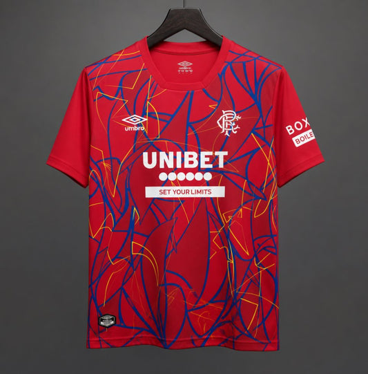 Camisola Rangers FC 2026-27 Guarda-Redes Versão Adepto