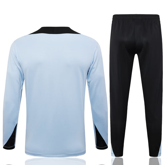 Fato de Treino FC Barcelona 2024-25 - Camisola com Fecho