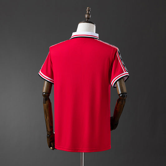 Camisola M-UNITED 1998-99 Principal Versão Adepto