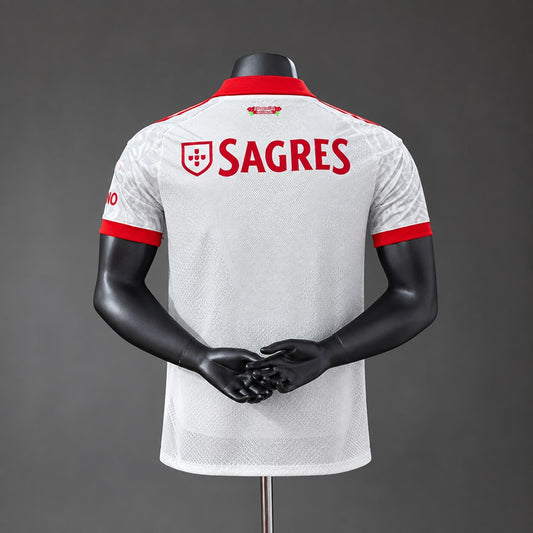 Camisola S.L.B. 2026-27 Alternativa Branca Versão Jogador