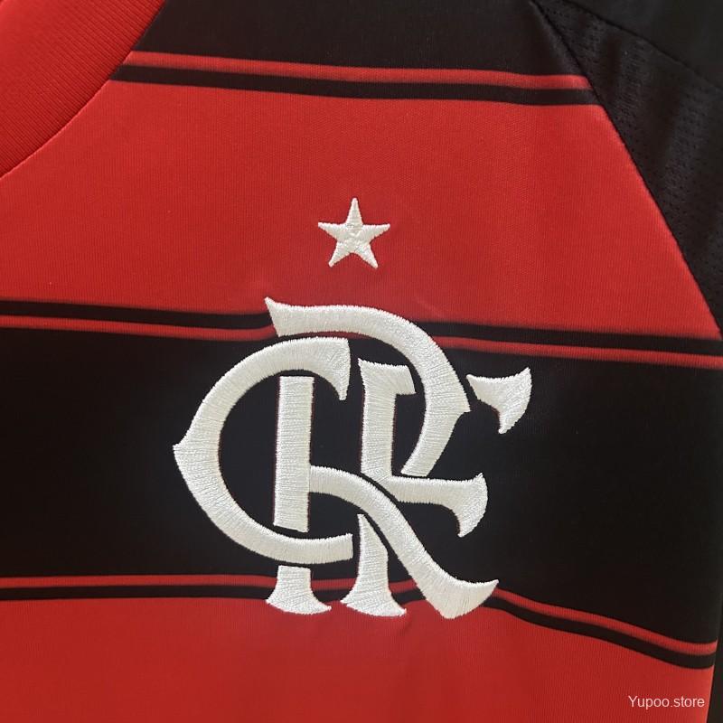 Camisola Manga Comprida CR Flamengo 2025-26 Principal Versão Adepto