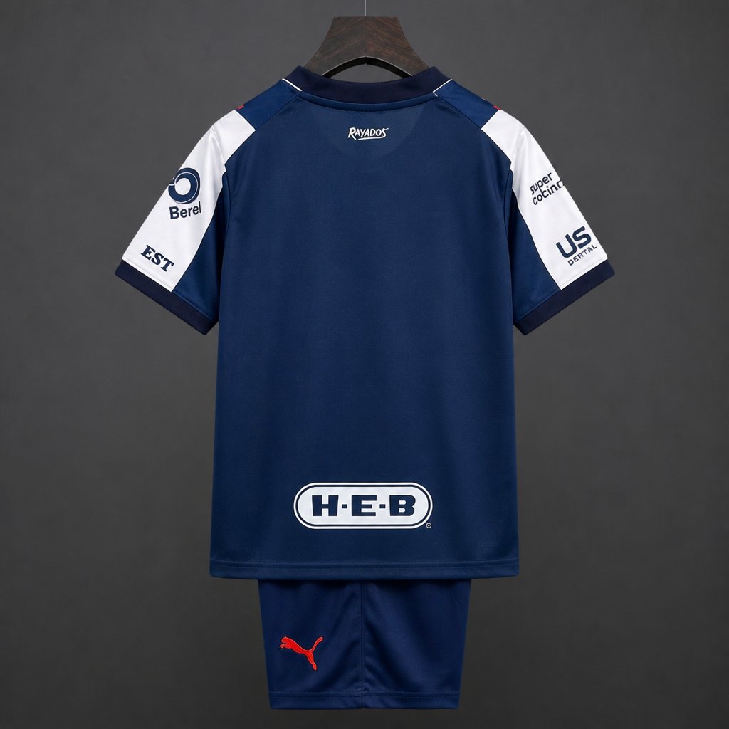 Kit Criança CF Monterrey 2026-27 Principal