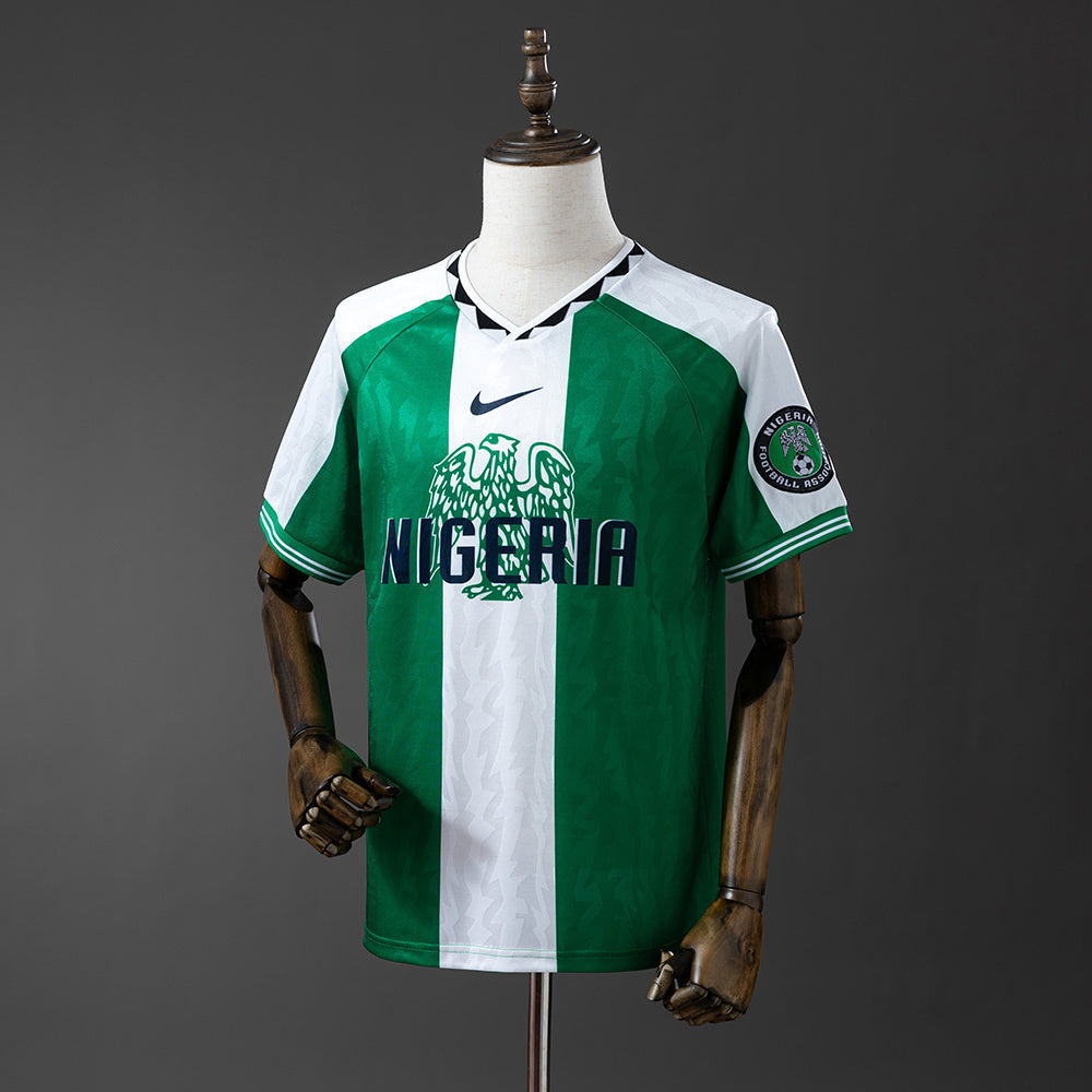 Camisola Nigeria 1996 Principal Versão Adepto