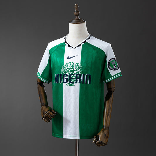 Camisola Nigeria 1996 Principal Versão Adepto