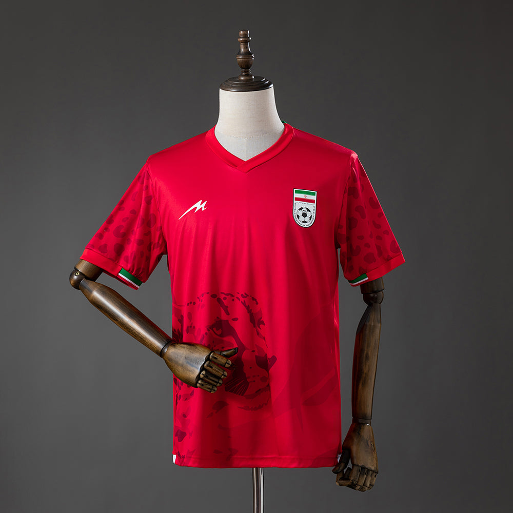 Camisola Irão 2026 Alternativa Vermelha Versão Adepto