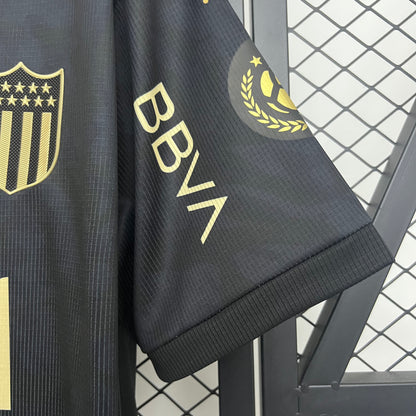 Camisola CA Penarol 2025-26 Alternativa Preta Versão Adepto