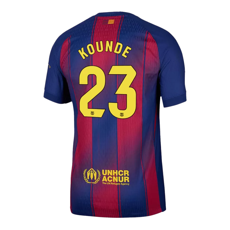 Camisola FC Barcelona 2025-26 Principal Versão Adepto KOUNDE #23