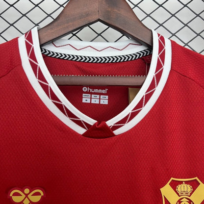 Camisola CD Tenerife 2025-26 Alternativa Vermelha Versão Adepto
