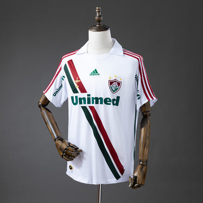 Camisola Fluminense FC 2009-10 Alternativa Branca Versão Adepto
