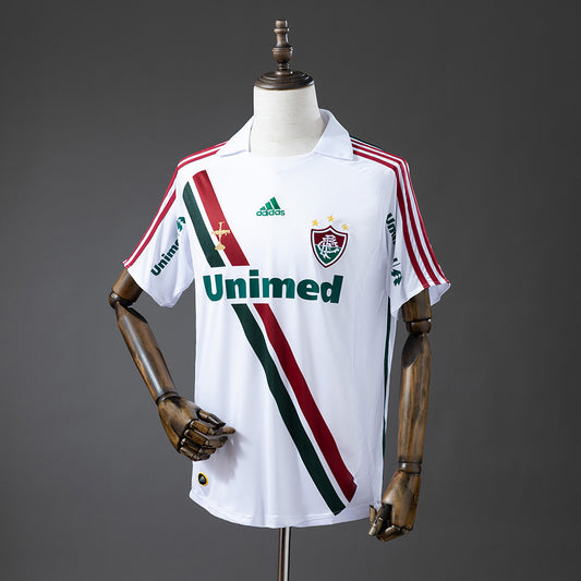 Camisola Fluminense FC 2009-10 Alternativa Branca Versão Adepto