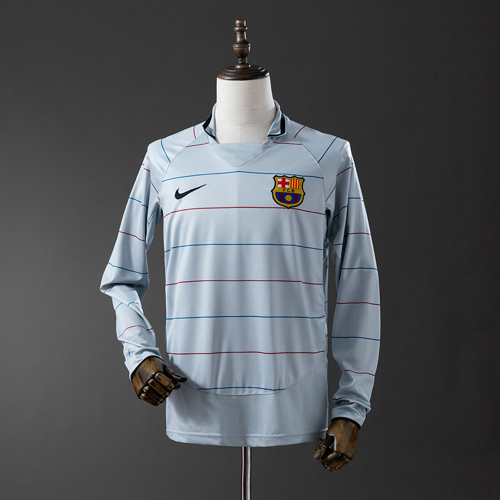 Camisola Manga Comprida FC Barcelona 2003-04 Alternativa
