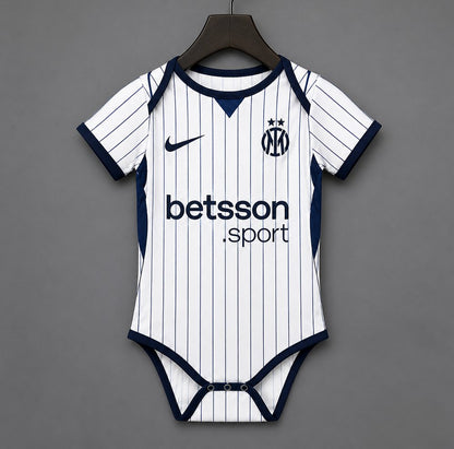 Body Bebé Inter Milão 2026-27 Alternativo Branco