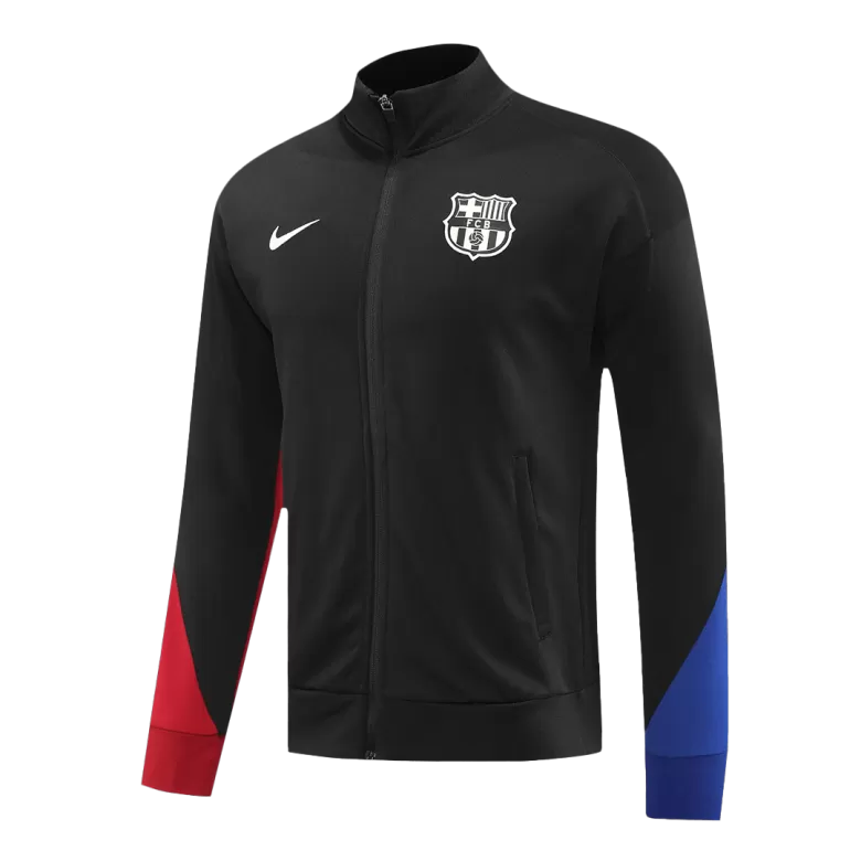 Fato de Treino FC Barcelona 2024-25 - Casaco sem Capuz