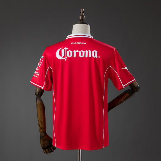 Camisola Deportivo Toluca 1998-99 Principal Versão Adepto