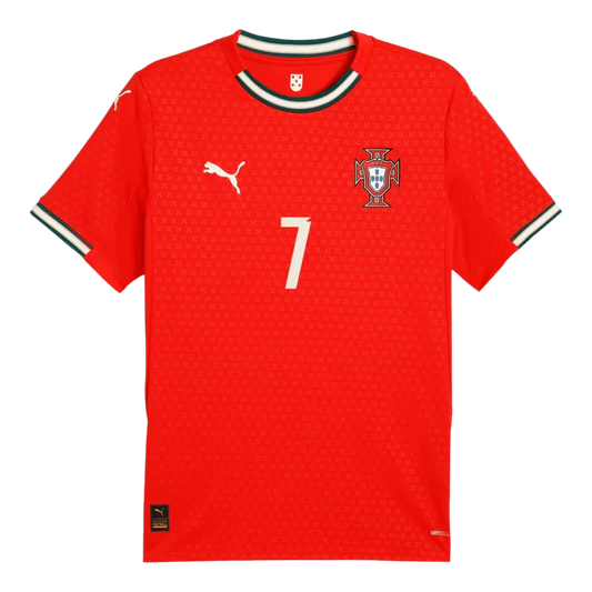 Camisola Portugal 2025 Principal Versão Adepto RONALDO #7