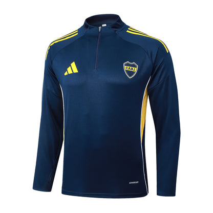 Fato de Treino CA Boca Juniors 2025-26 - Camisola com Fecho