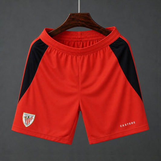 Calções Athletic Club Bilbao 2026-27 Alternativos Vermelhos