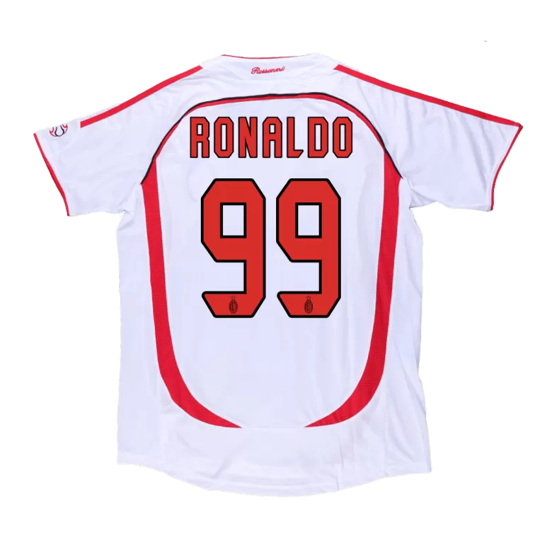 Camisola AC Milan 2006-07 Alternativa UCL RONALDO #99