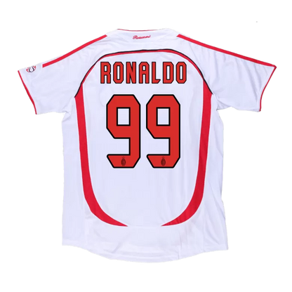 Camisola AC Milan 2006-07 Alternativa UCL RONALDO #99