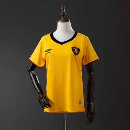 Camisola Sport Recife 2024-25 Alternativa Amarela Versão Adepto