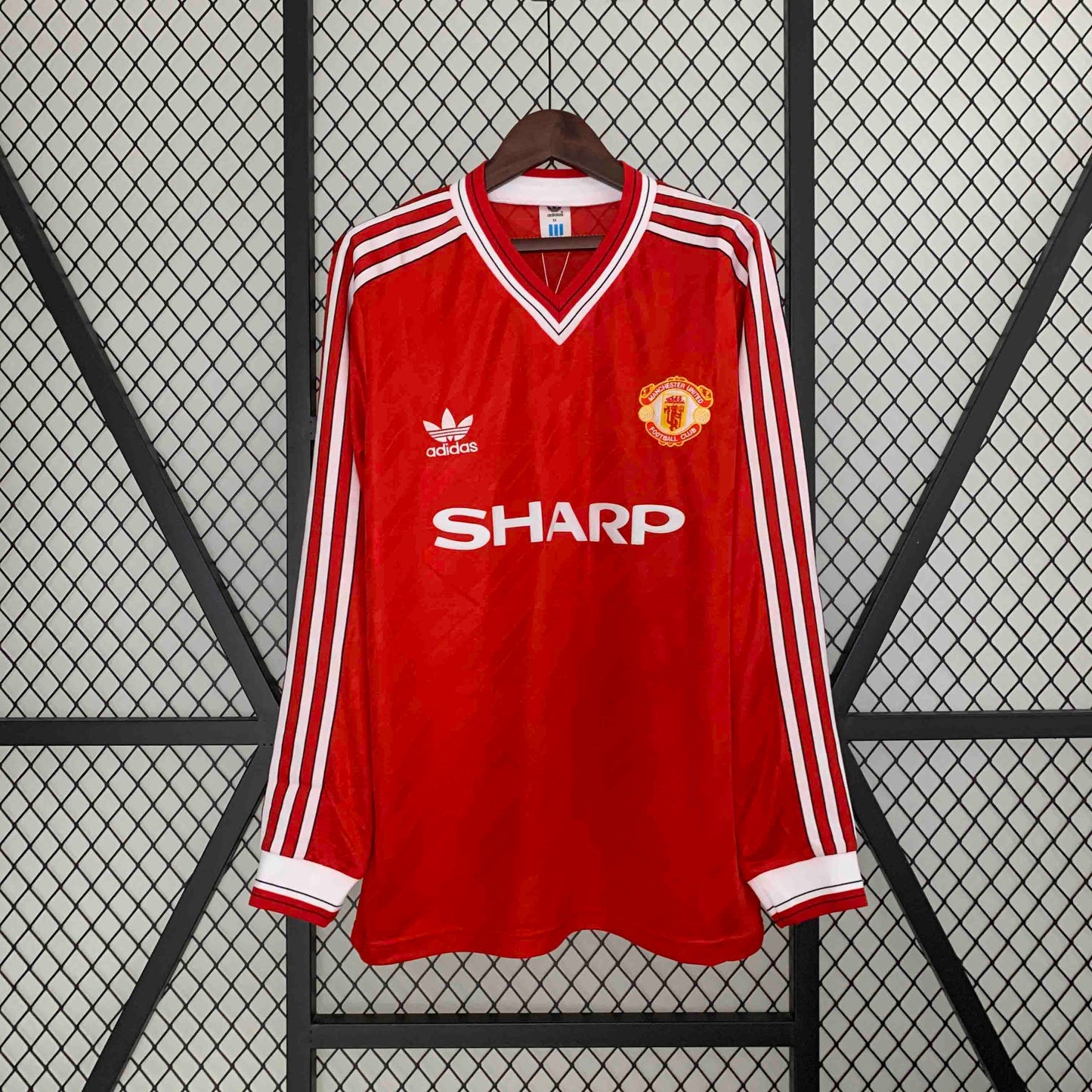 Camisola Manga Comprida M-United 1987-88 Principal