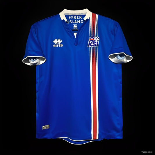 Camisola Islandia 2024 Principal Versão Adepto