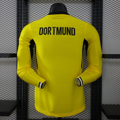 Camisola Manga Comprida Borussia Dortmund 2026-27 Principal Versão Jogador