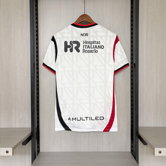Camisola Newells Old Boys 2026-27 Alternativa Branca Versão Adepto