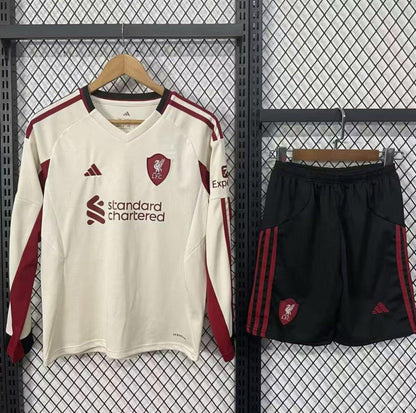 Kit Criança Manga Comprida LIV 2025-26 Alternativo