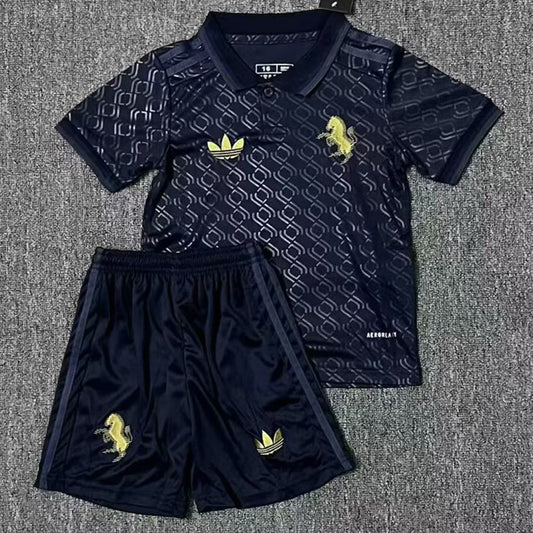 Kit Criança Juventus FC 2024-25 Alternativo