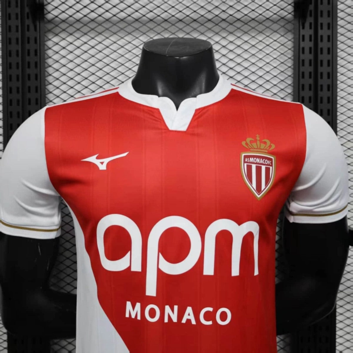 Camisola AS Monaco 2025-26 Principal Versão Jogador