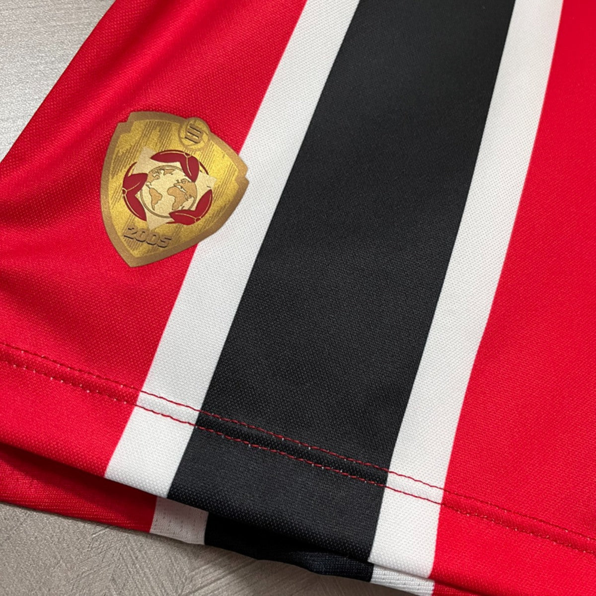 Camisola São Paulo FC 2025-26 Alternativa Riscas Versão Adepto